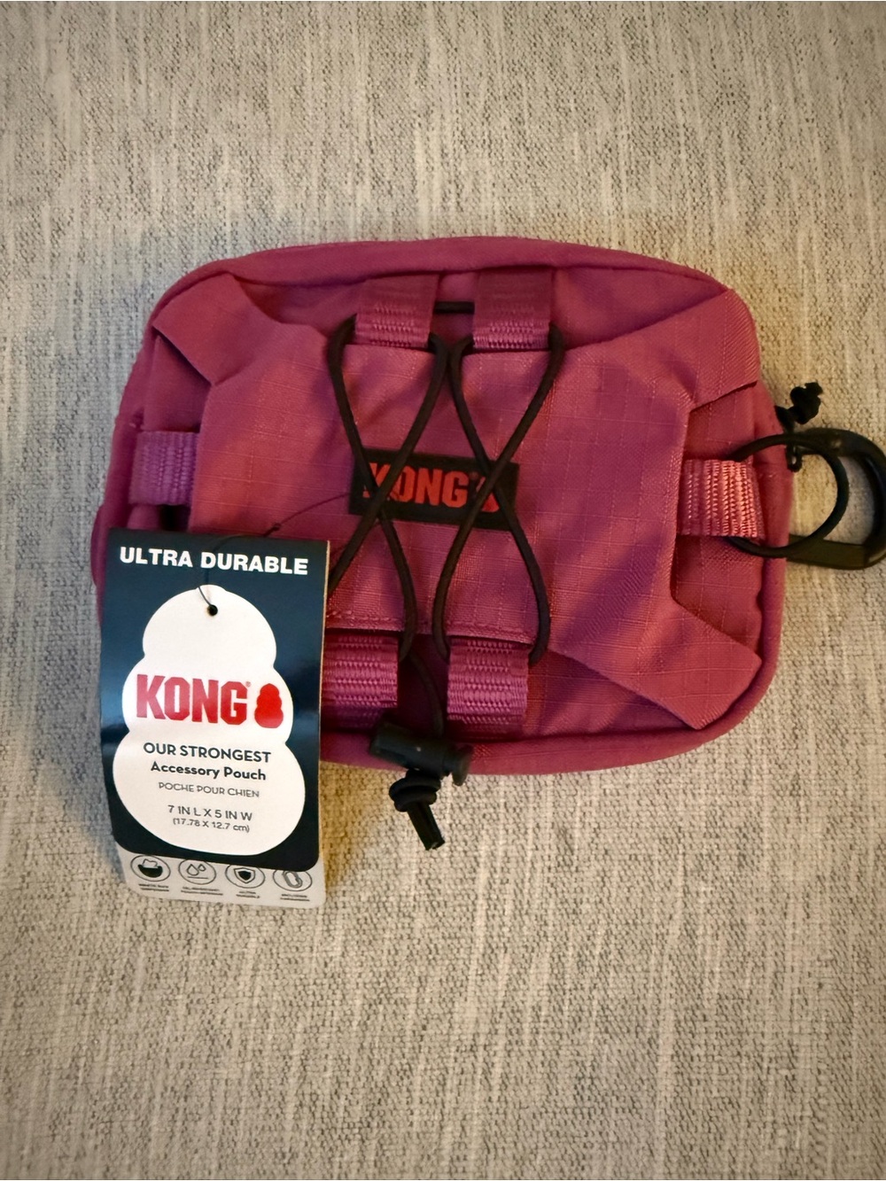 Kong People and Pup Accessory Pouch – Magenta Pink